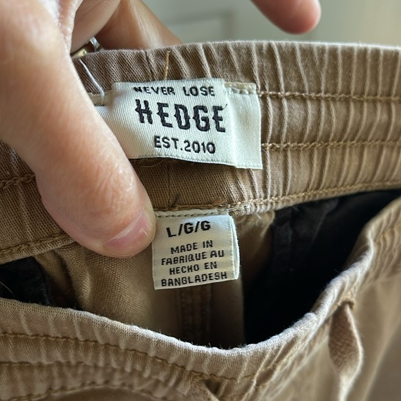 Never Lose Hedge Tan Cargo Jogger - - Picture 5 of 5